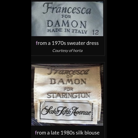 NWT VINTAGE Francesca of DEMON 10 - Picture 9 of 9
